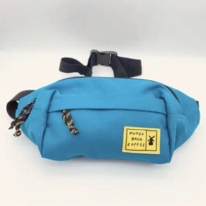 Dutch Bros Fanny Pack Belt Waist Bag Zipper Pockets Adjustable Merch